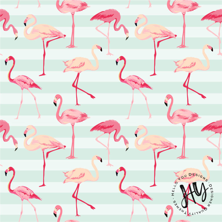 Flamingo Pattern Freebie & some HYD News