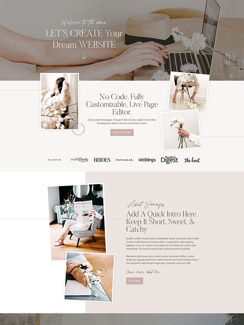 Hello Iris WordPress Theme