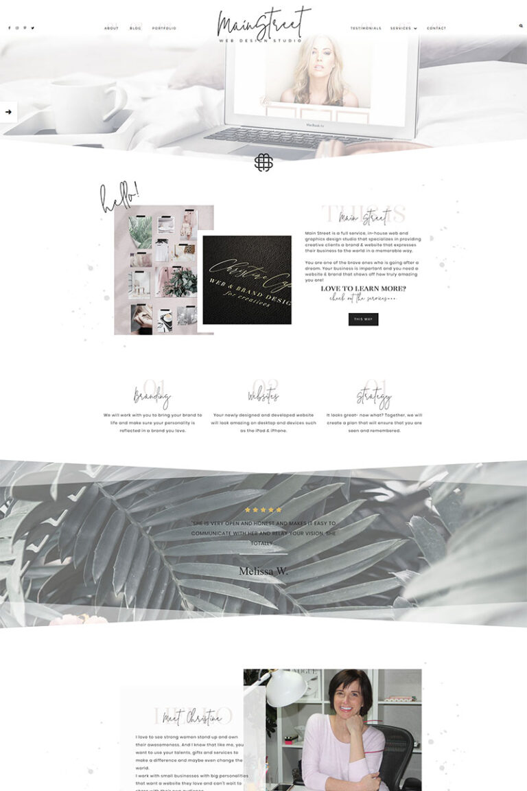 Hello chic WordPress Theme