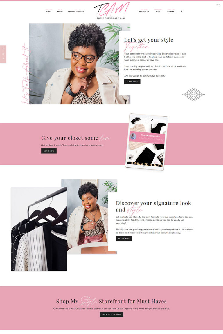 Hello Coach Feminine WordPRess Theme