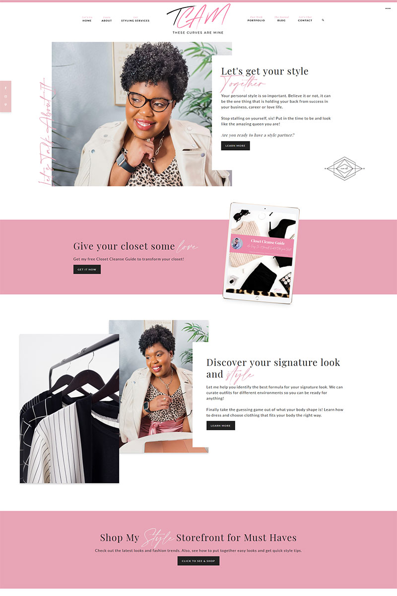Hello Coach Feminine WordPRess Theme