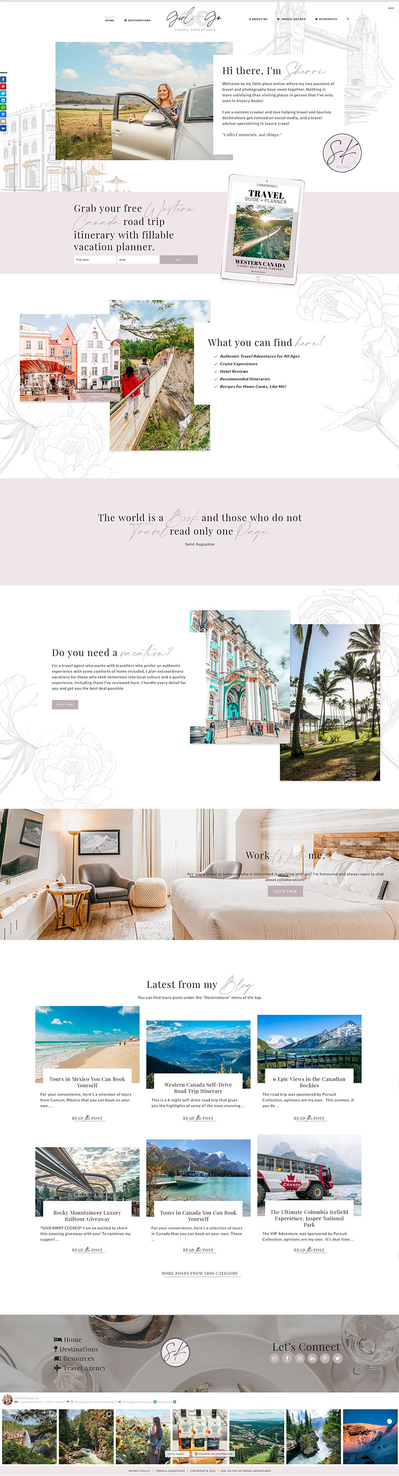 Hello Coach Feminine WordPRess Theme