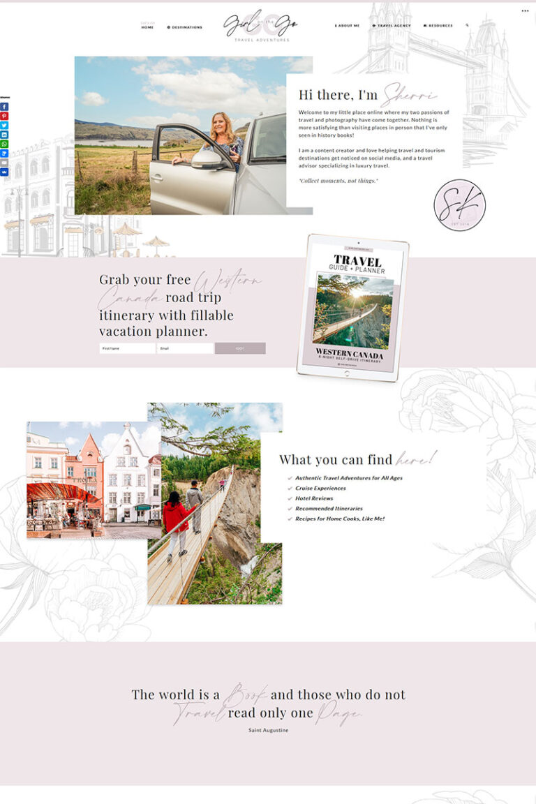 Hello Coach Feminine WordPRess Theme