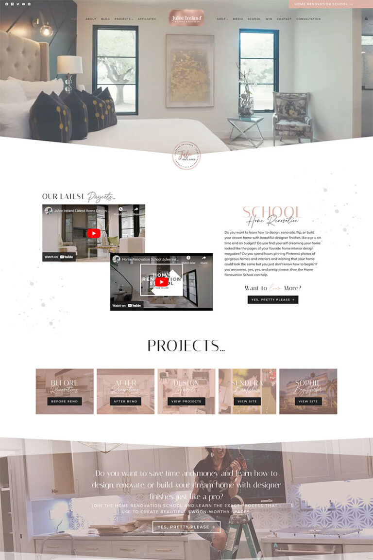 Home renovation Hello Chic Wordpress Theme