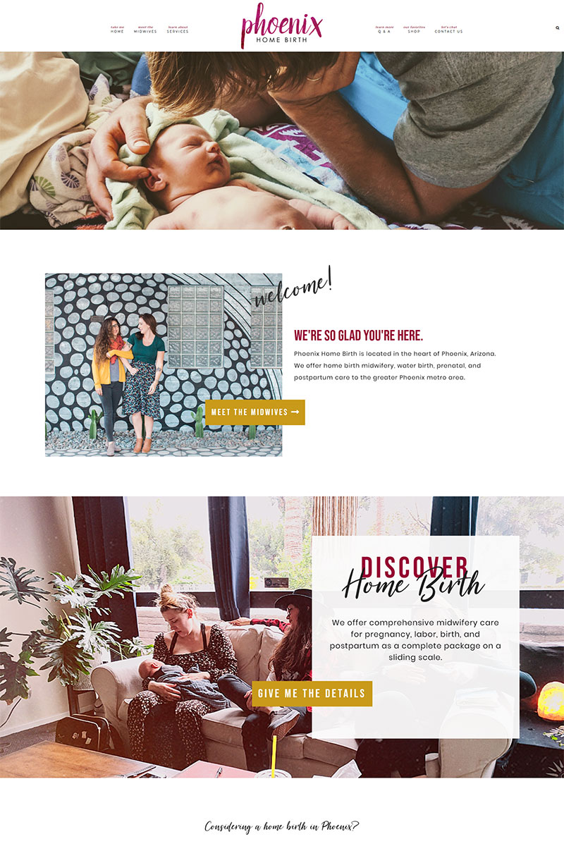 Hello Boho WordPress Theme Example