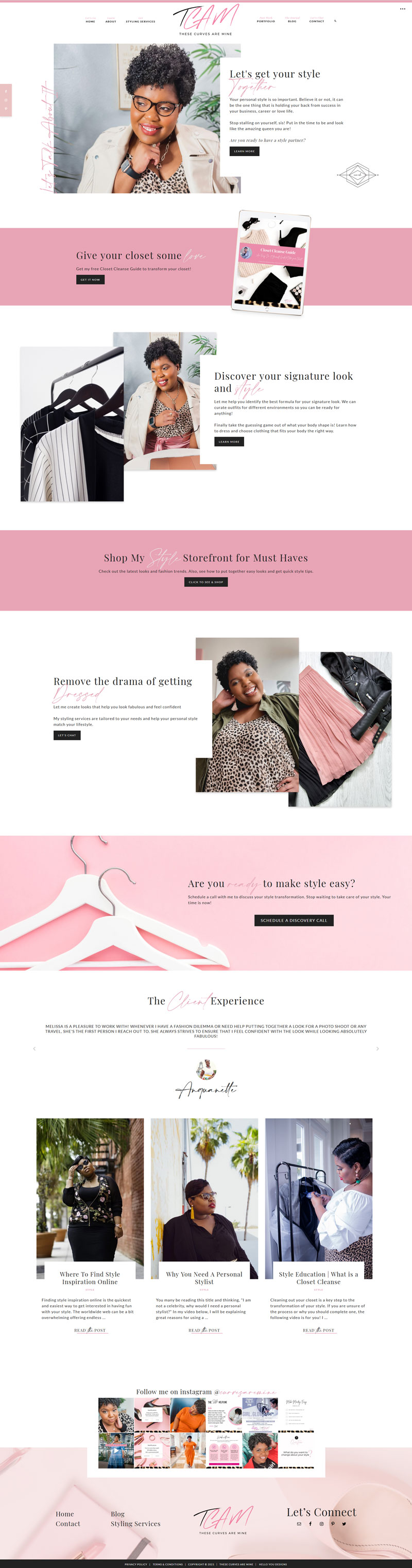 Hello Coach Feminine WordPRess Theme