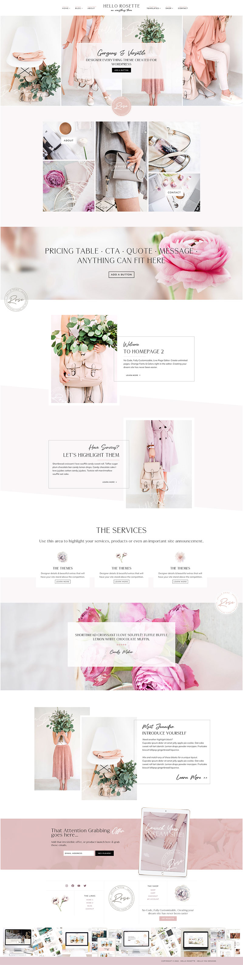 hello rosette wordpress theme