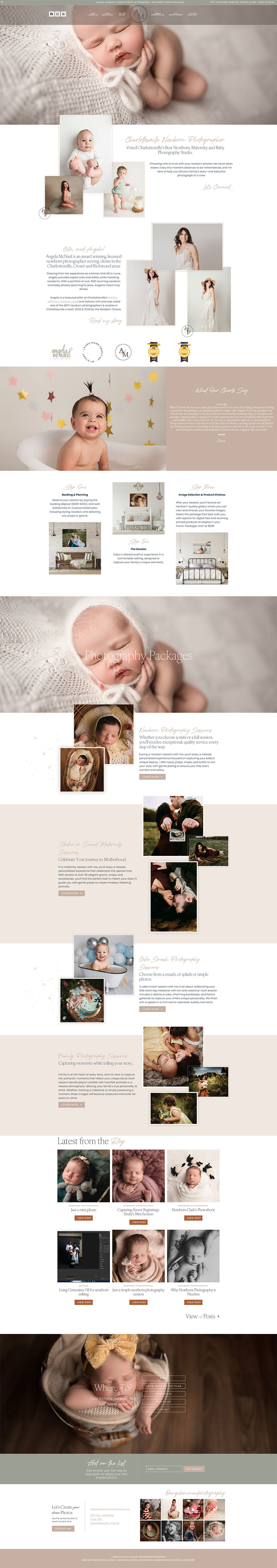 Hello Lily WordPress Theme Photography Website