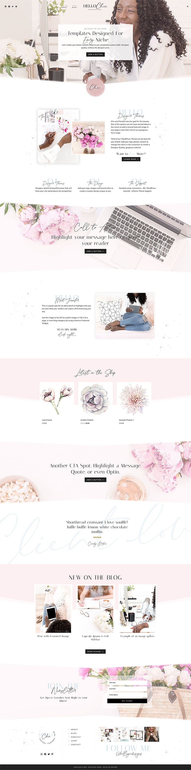 Hello Chic WordPress Theme