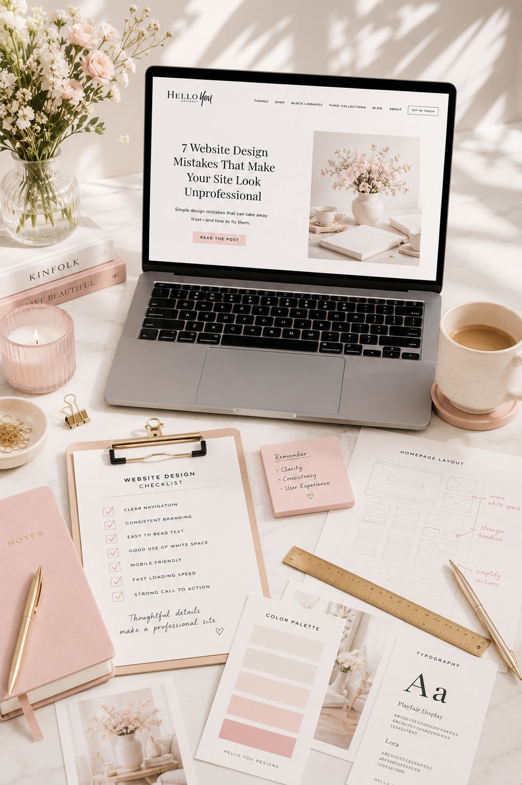 7 Website Design Mistakes That Make Your Site Look Unprofessional
