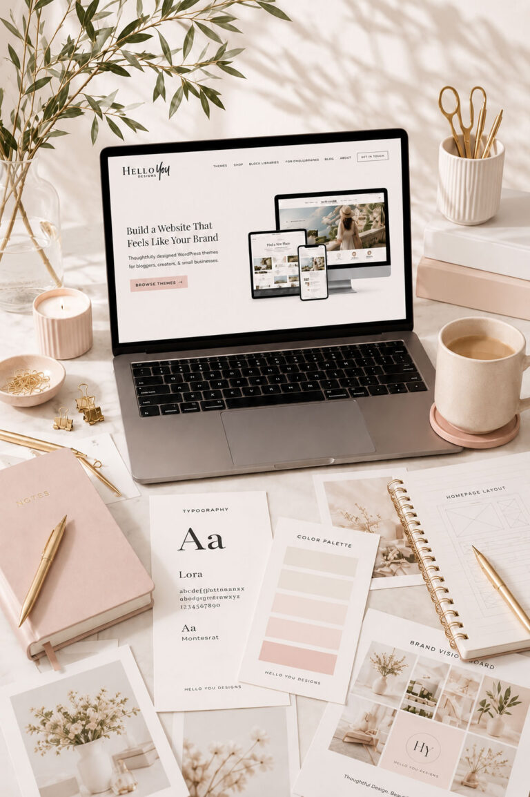 Your Website Should Feel Like Your Brand, Not Just Another Template