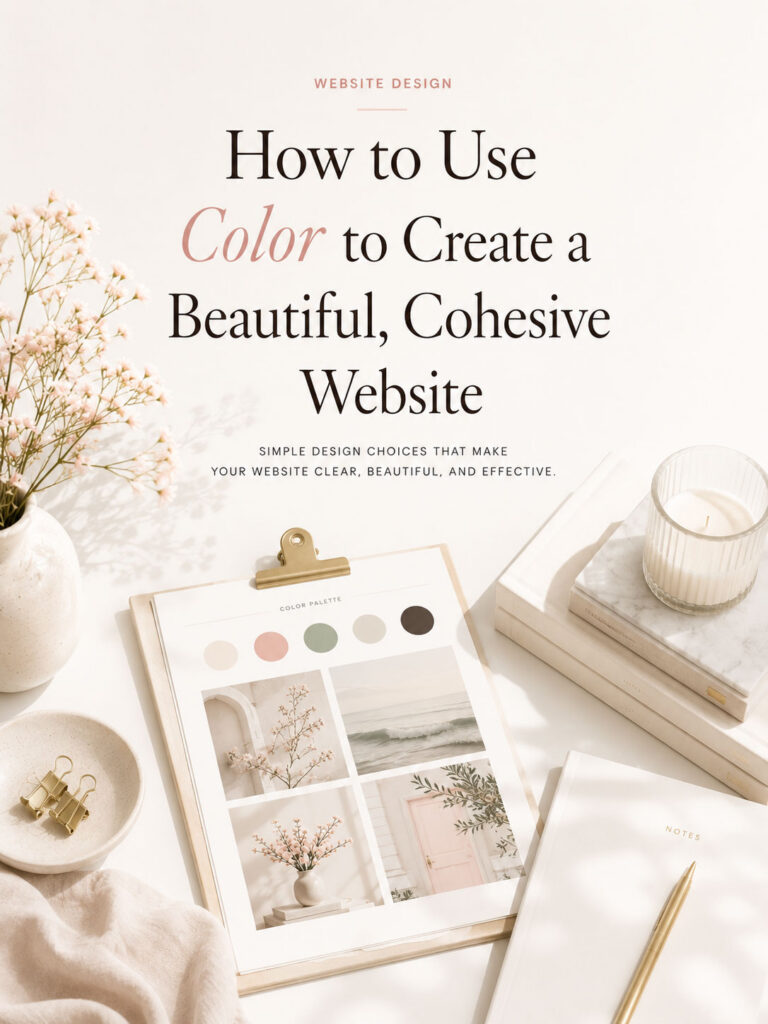 How to Use Color to Create a Beautiful, Cohesive Website