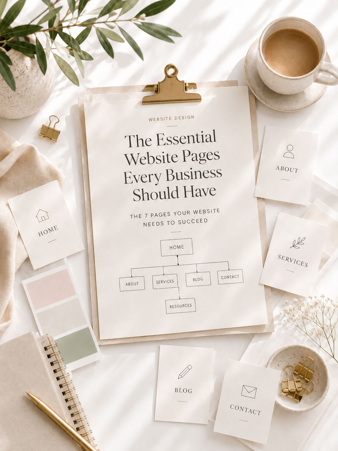 The Essential Pages Every Business Website Needs (and Why They Matter)